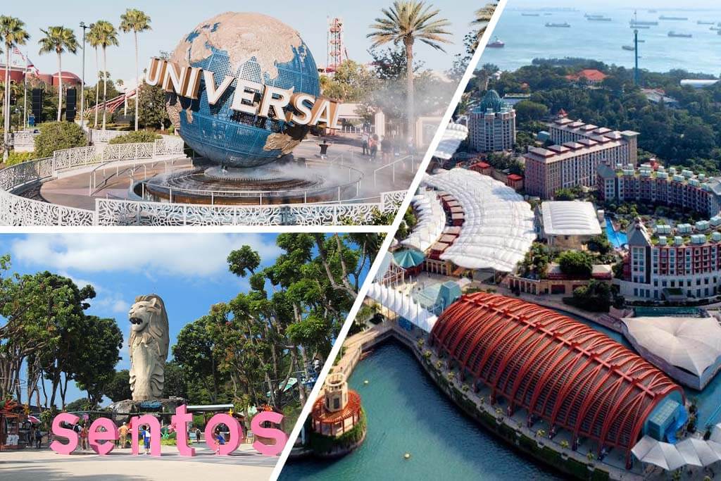 Attractions In Singapore: Sentosa Island and Universal Studios