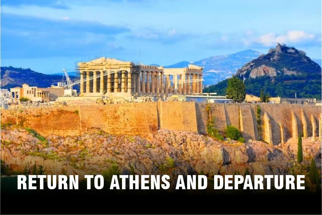 Athens departure greece