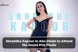 shraddha kapoor in abu dhabi to attend the grand prix finale