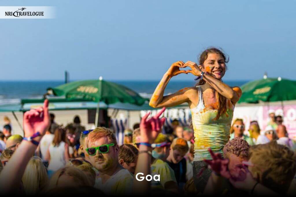 Goa (Beach Holi Celebrations)