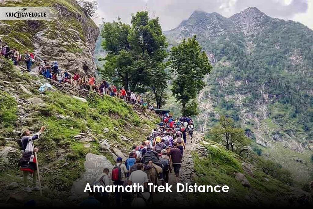 Amarnath Trek Distance