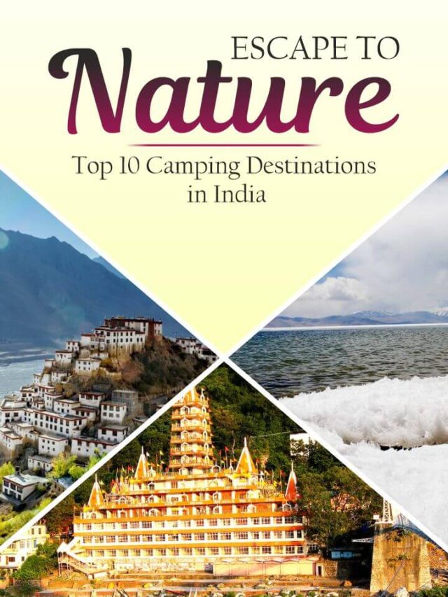 Escape to Nature: Top 10 Camping Destinations in India