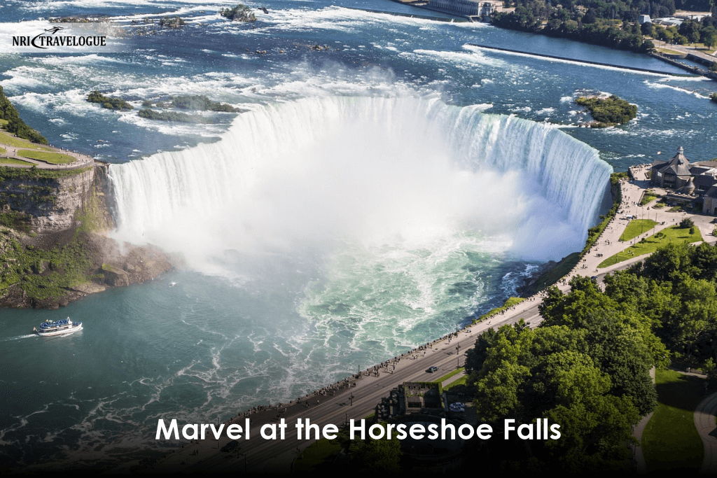 Marvel at the Horseshoe Falls