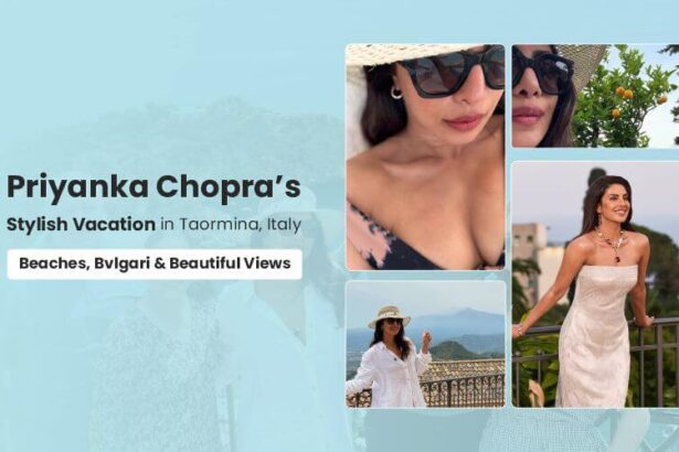 Priyanka Chopra’s Stylish Vacation in Taormina, Italy