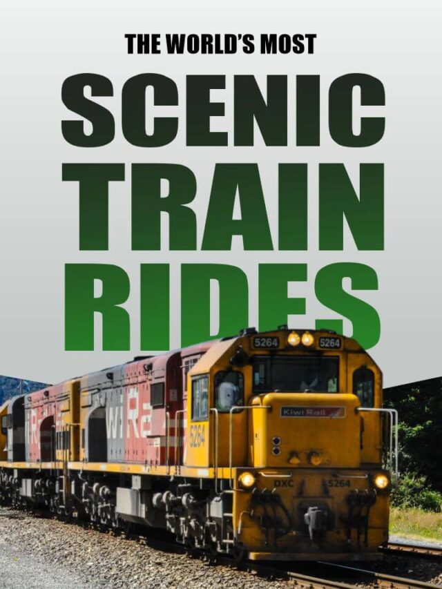 The World’s Most Scenic Train Rides