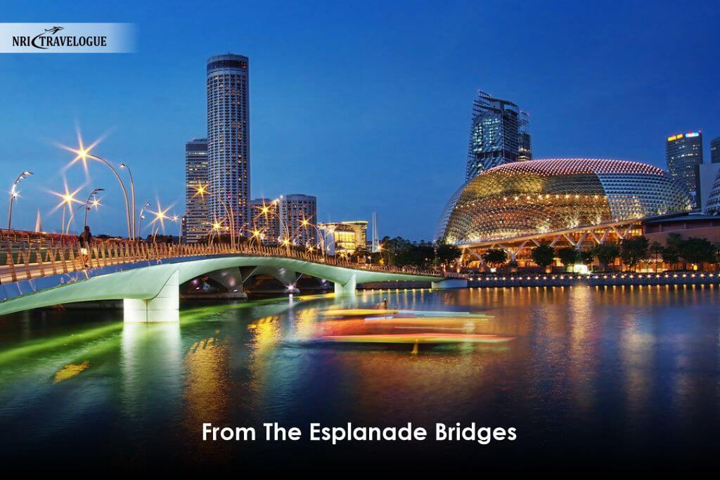 From the Esplanade Bridges