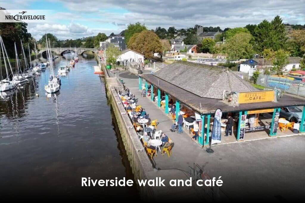 Riverside Walk and cafe