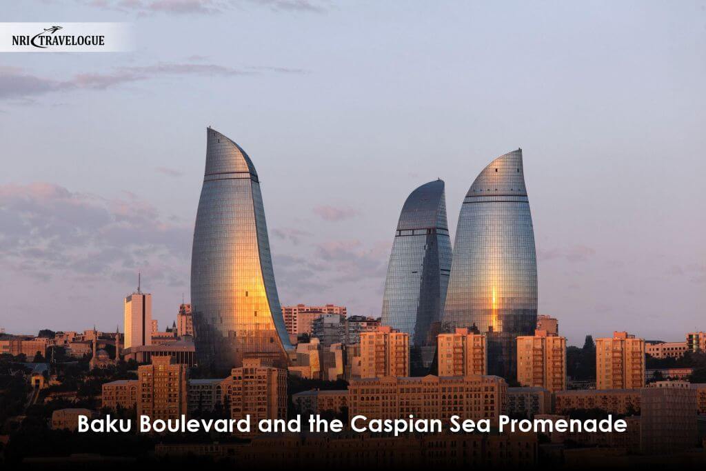 Baku Boulevard and the Caspian Sea Promenade
