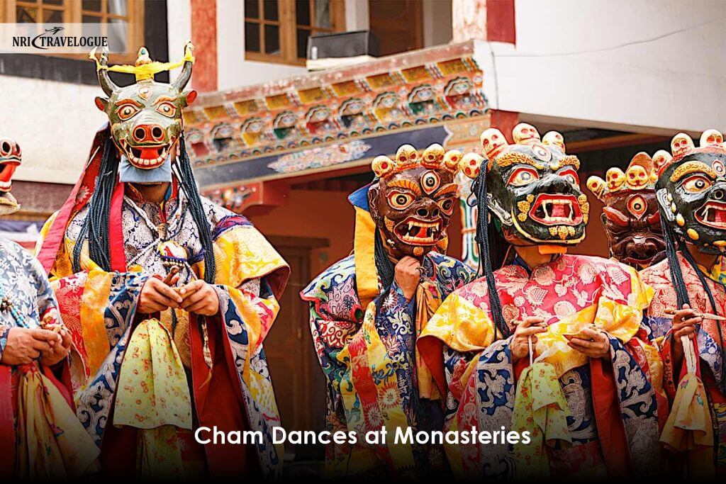 Cham Dances at Monasteries