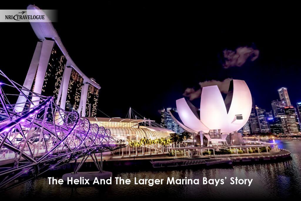 Helix and the larger Marina Bays