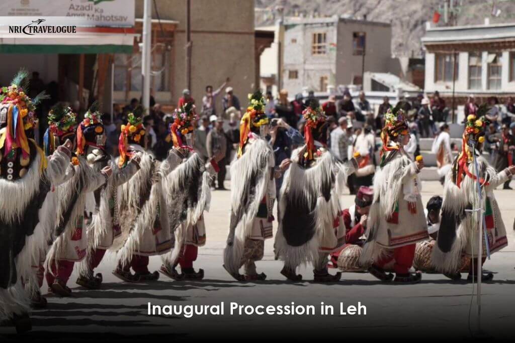 Inaugural Procession in Leh