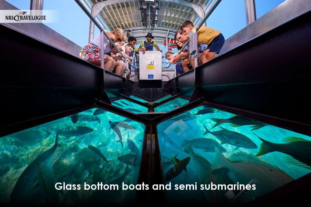 Glass Bottom Boats and Semi Submarines
