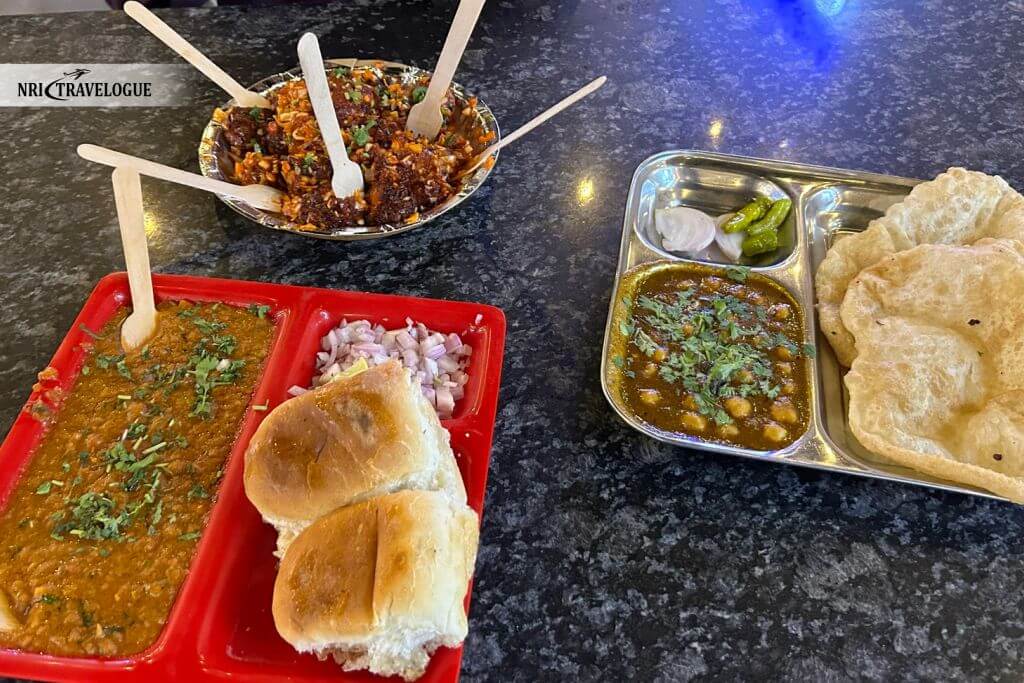 Food court serving local snacks