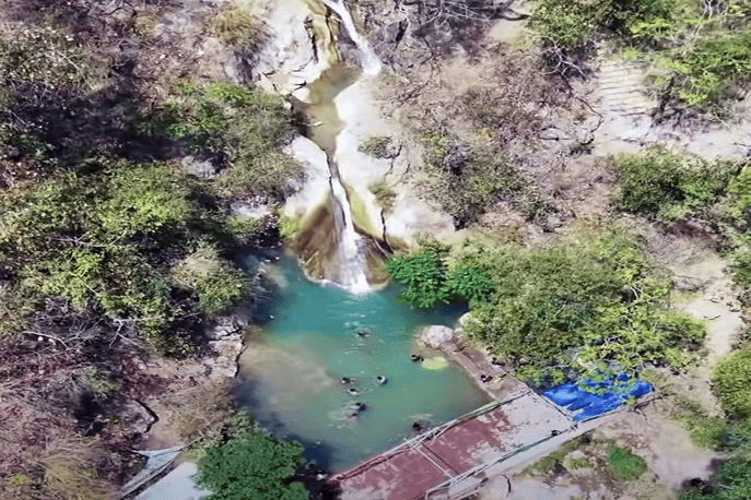 Neer Garh Waterfall Swimming