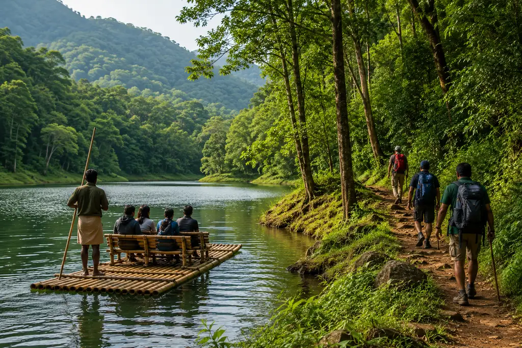 Bamboo Rafting & Trekking Thekka